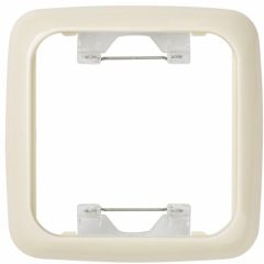 Marco para 1 elemento marfil s31