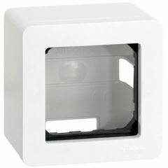 Caja superficie 2 mód. blanco s27 play