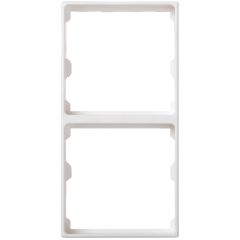 Placa adaptadora doble para sol.s27 bl.