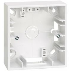 Caja superficie 2 mód. blanco s27 play