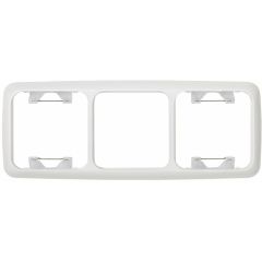 Marco para 3 elementos blanco s31
