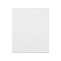 Placa ciega simon 82 centralizaciones módulo ancho blanco