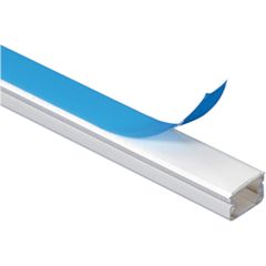 Portacables blanco 1 cable - para cables de ø7 a 9mm - l. 2,1 m