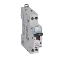 Magnetotérmico dx³ 6000/10 ka - 1p+n - 230 v~ - 20a - curva c - 1 módulo