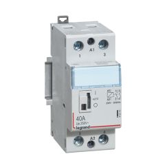 Contactor con bobina 230 v~ - 2p - 250 v~ - 40a - 2 na - 2 módulos